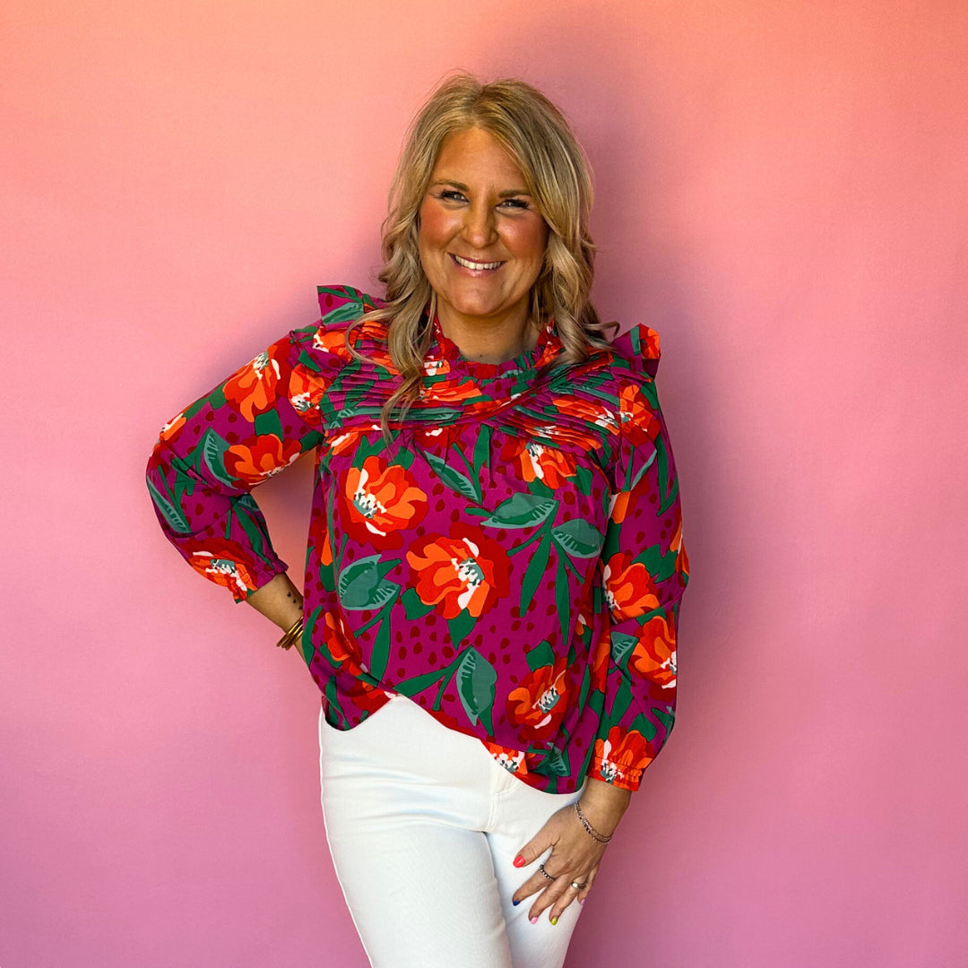 McKenna Top in Floral