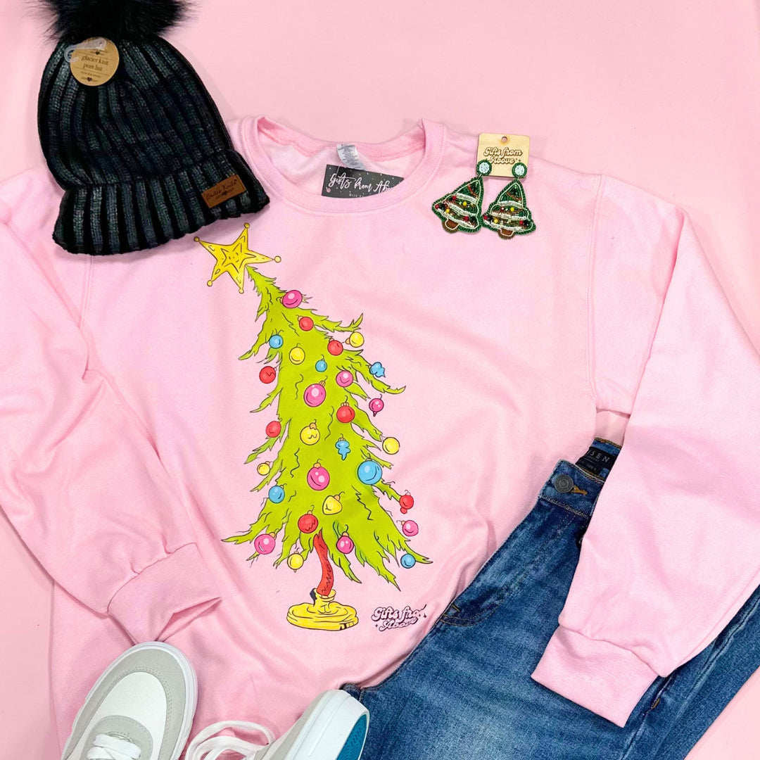 Funky Christmas Tree Sweatshirt