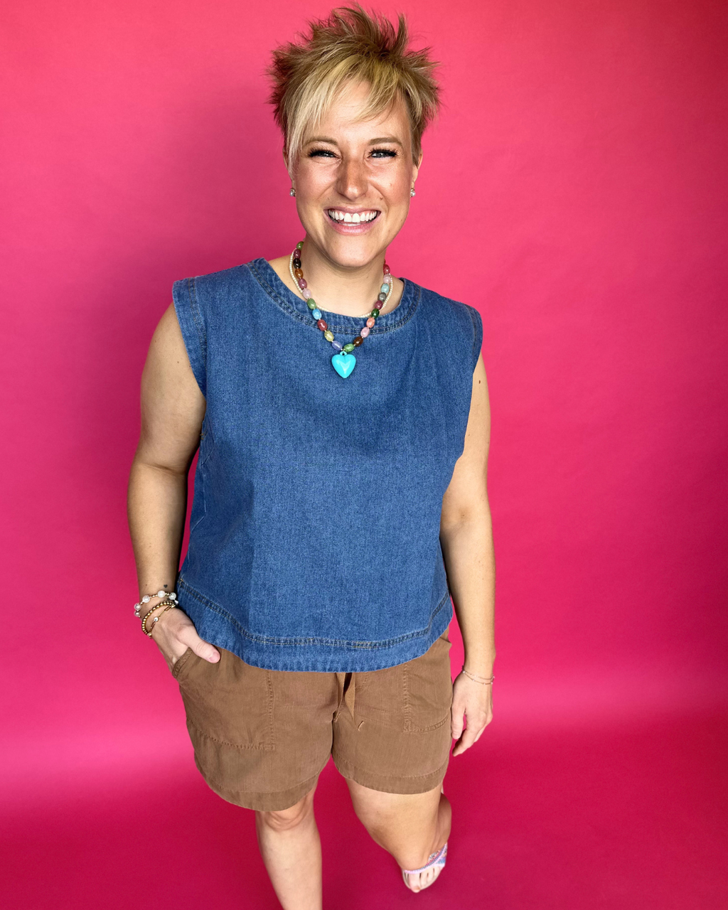 Chill Fit Denim Top
