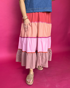 Sunset Tiered Skirt