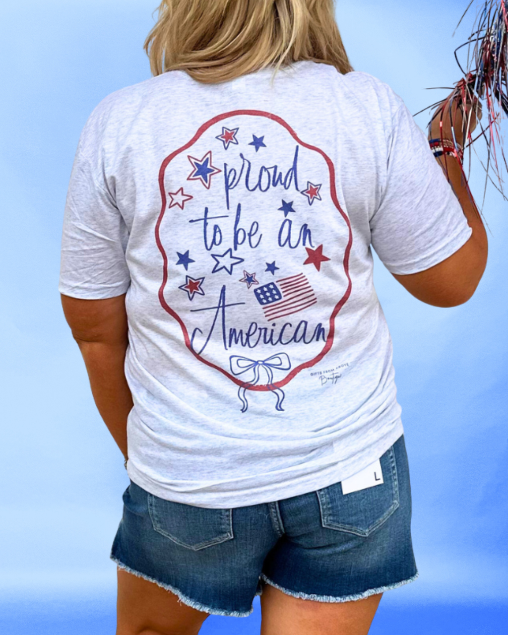 Proud to Be an American Graphic Tee