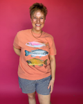 Coral Catch Graphic Tee
