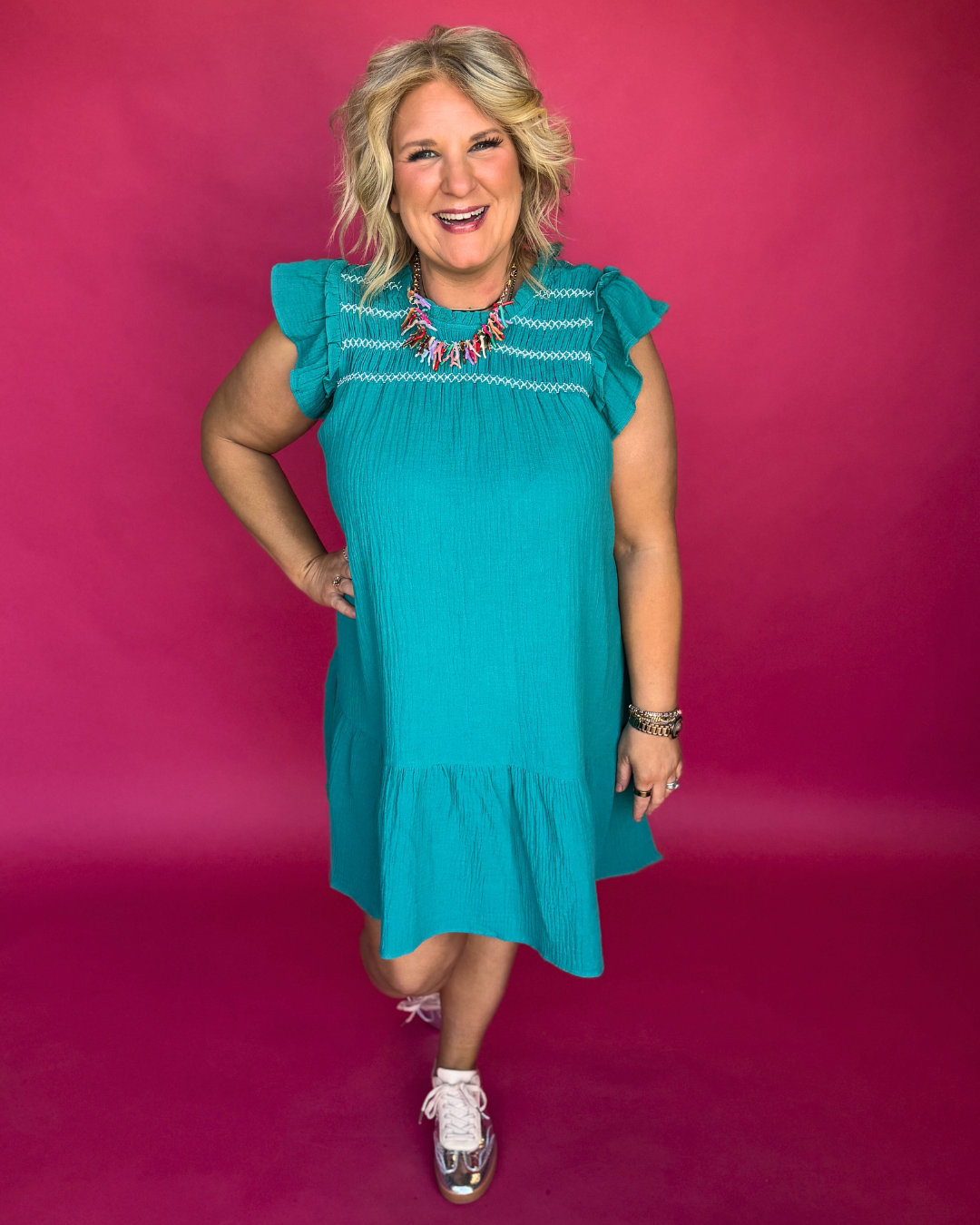 Twirl Into Spring Dress