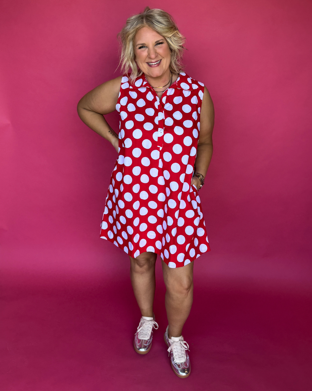 Spring Statement Dress in Red