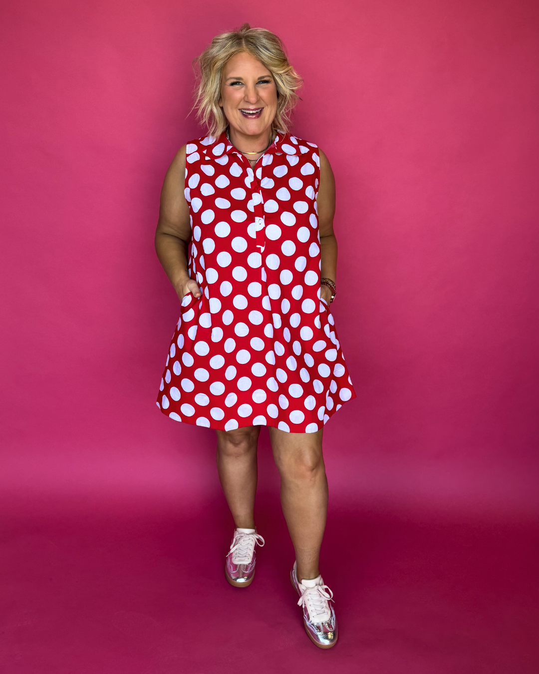 Spring Statement Dress in Red