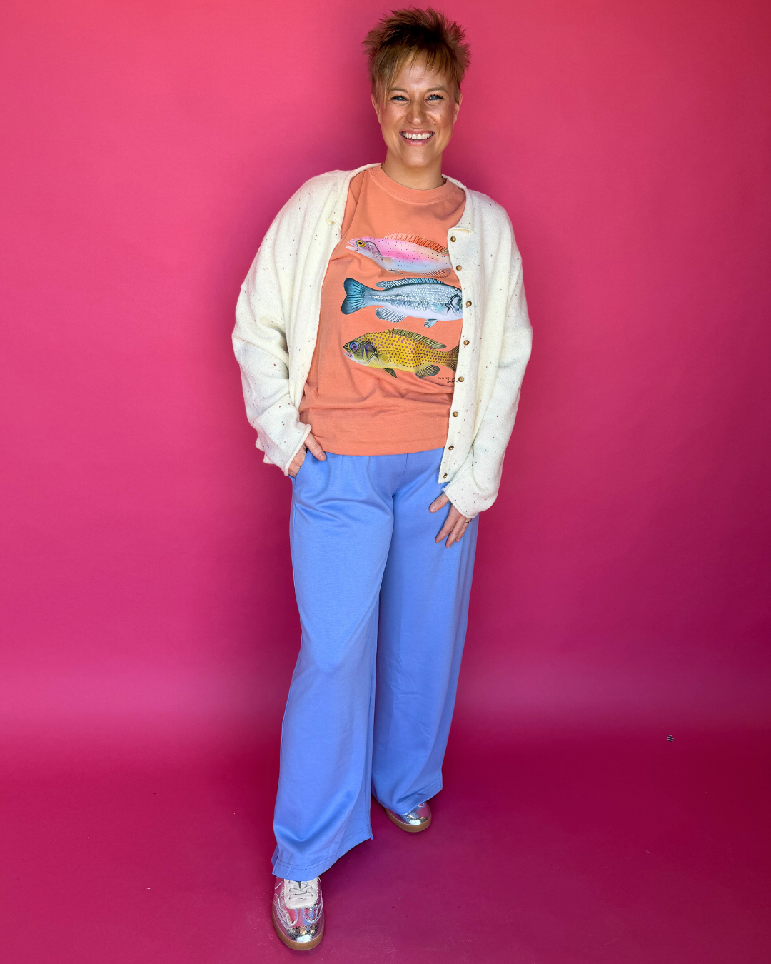 Petal Push Pants in Periwinkle