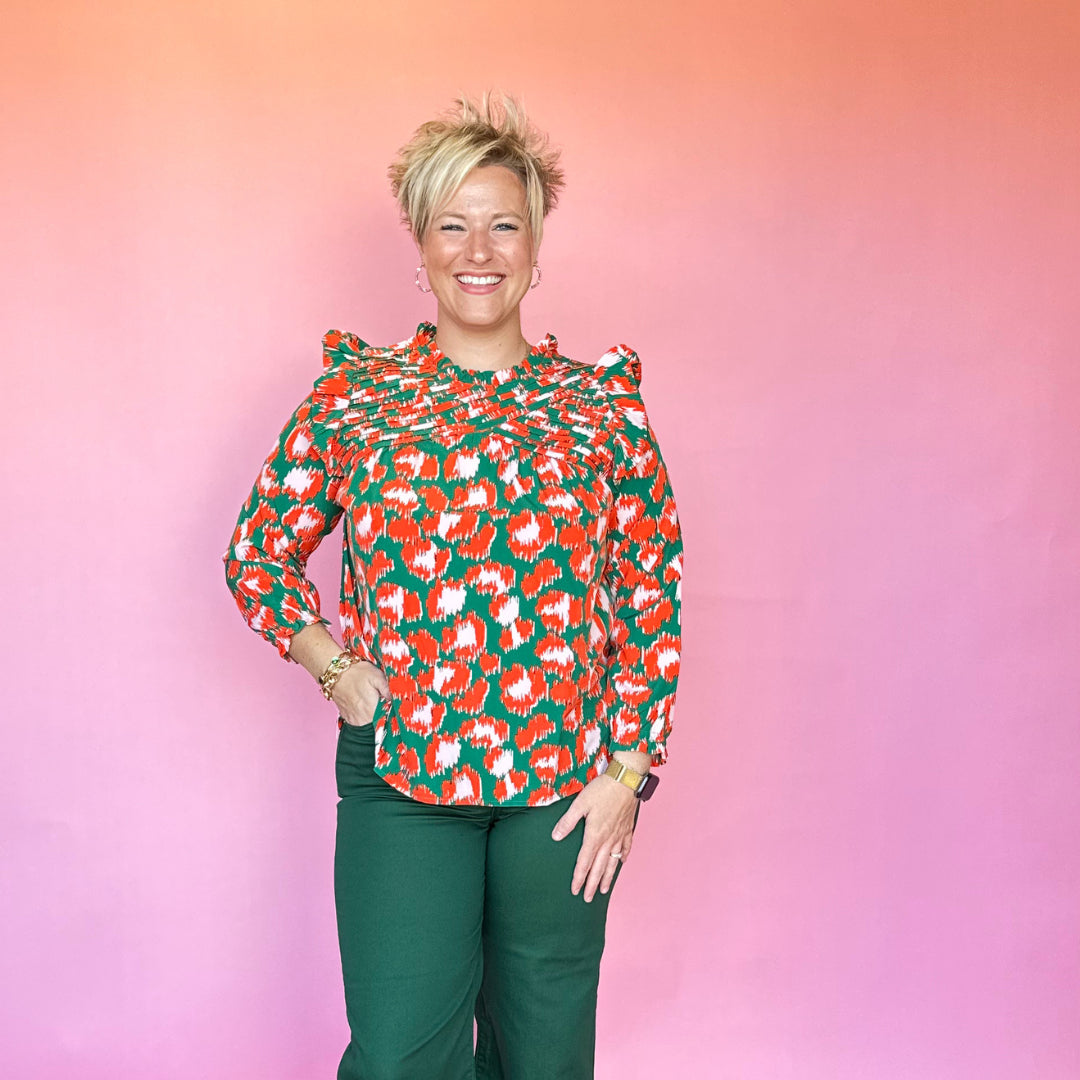 Mckenna Top in Leopard