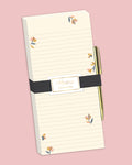 Bloomscape Ditsy in Cream Magnetic List Pad with Pen