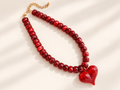Heartbreaker Beaded Necklace