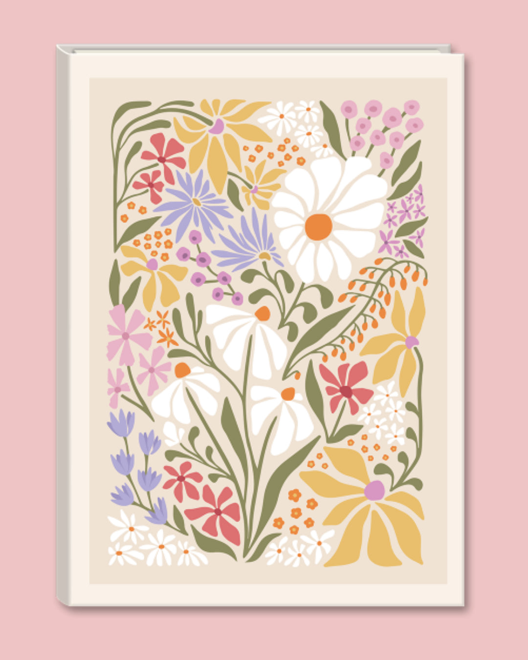 Wildflower Flower Market Undated Spiral Planner