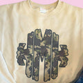 Camo Monogram Sweatshirt