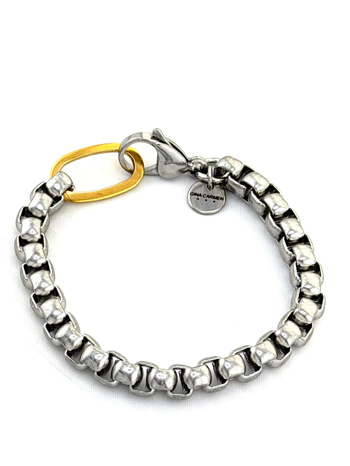 Sarah Bracelet in Silver by Gina Carmen