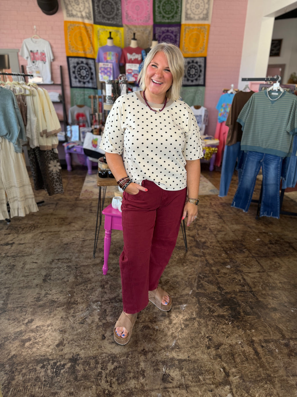 Dotted Daydream Top