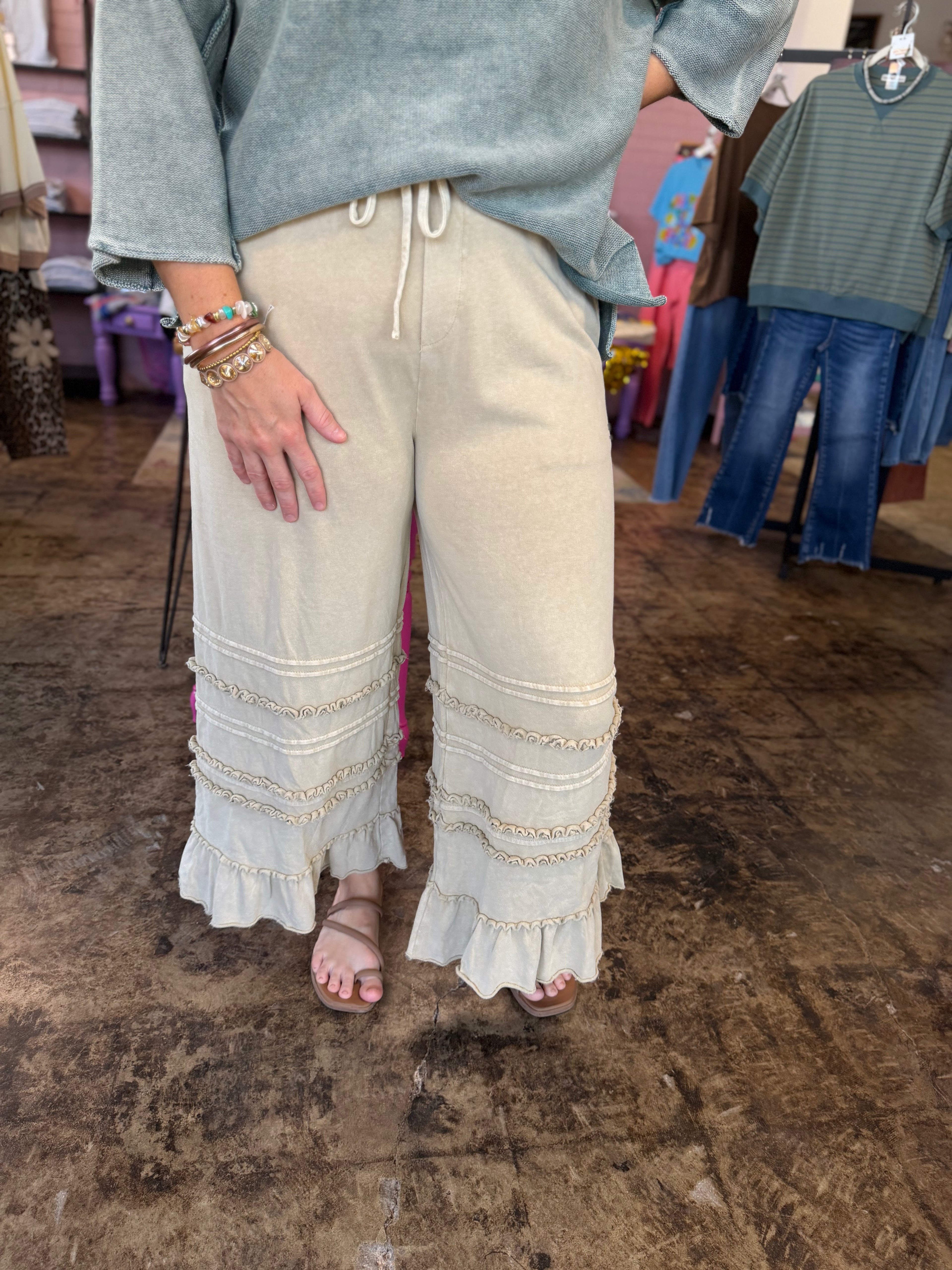 Free to Roam Pants in Latte