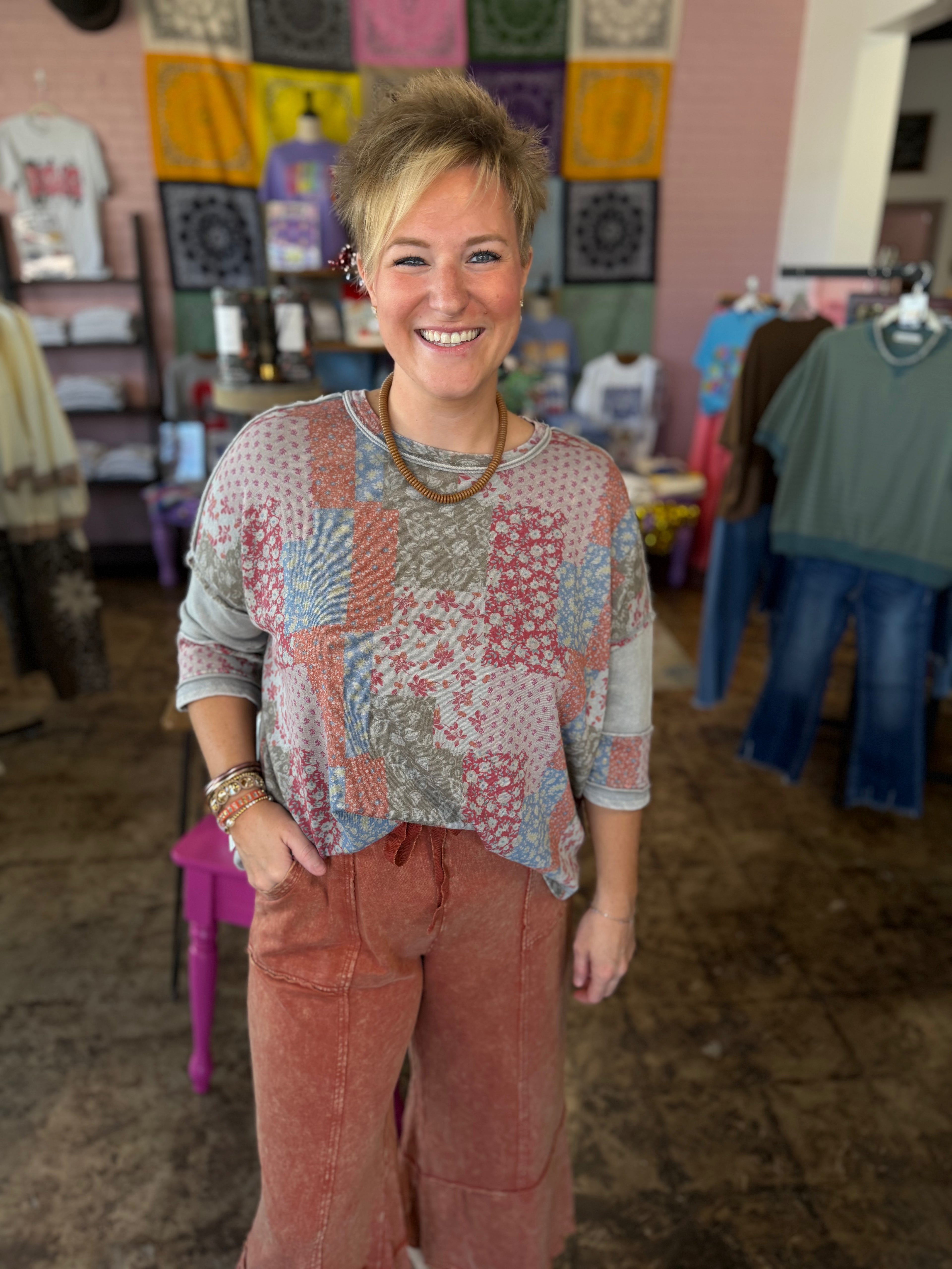 Canyon Clay Pants in Rust