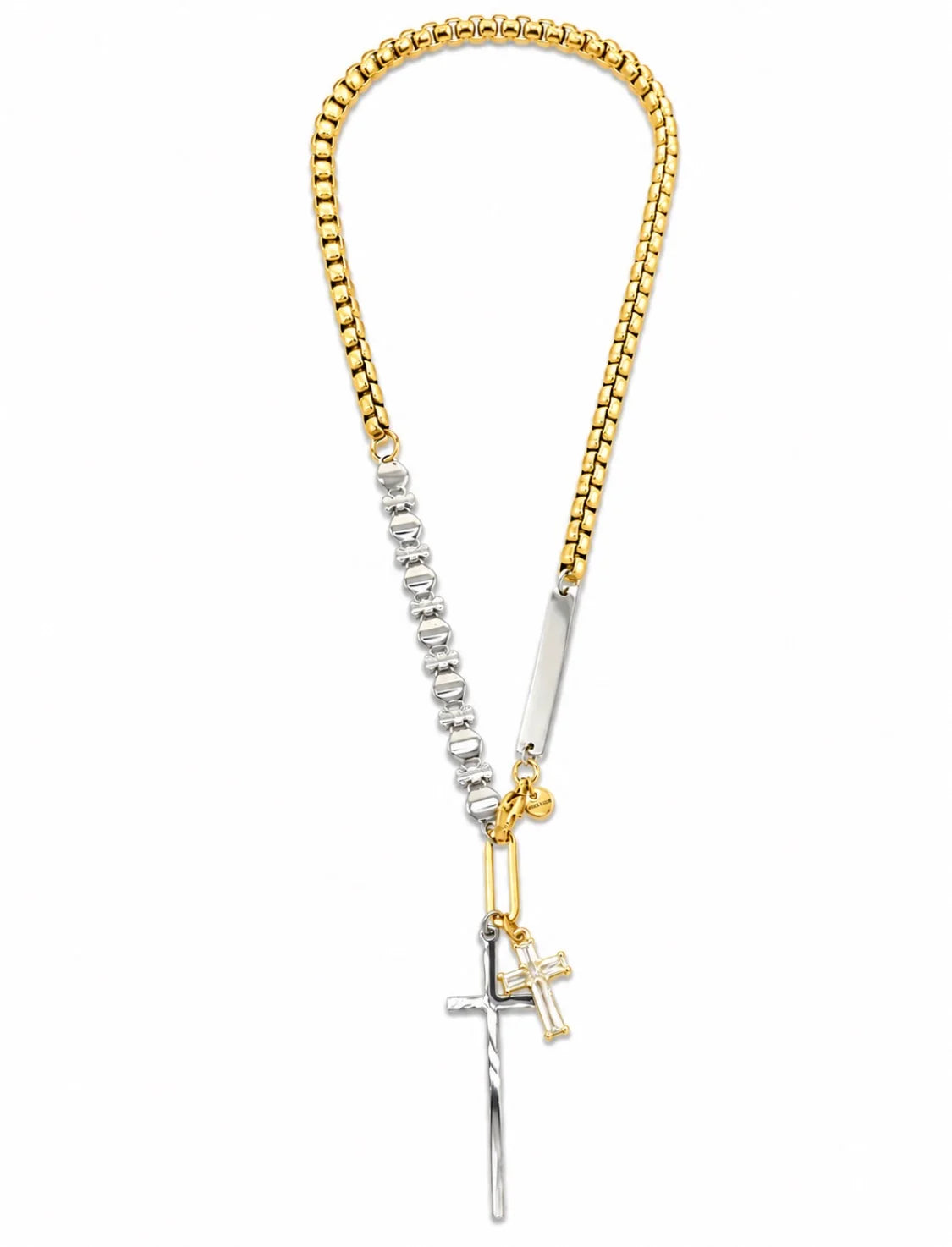 Lexa Cross Necklace by Gina Carmen