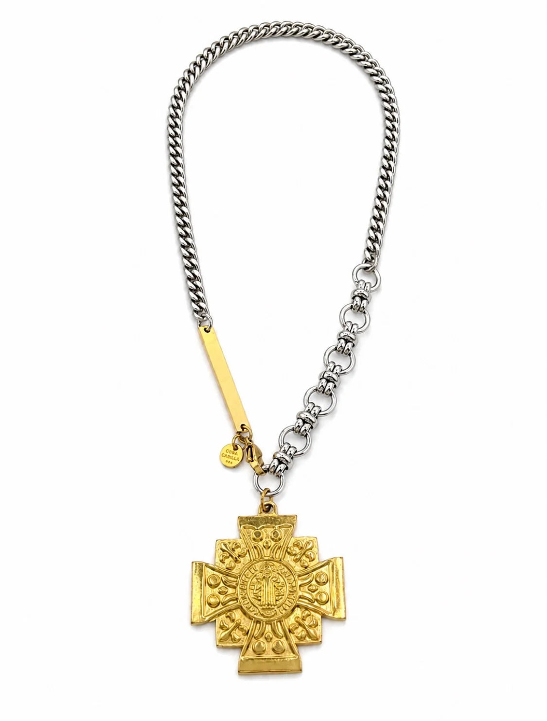 Nance Medallion Necklace by Gina Carmen