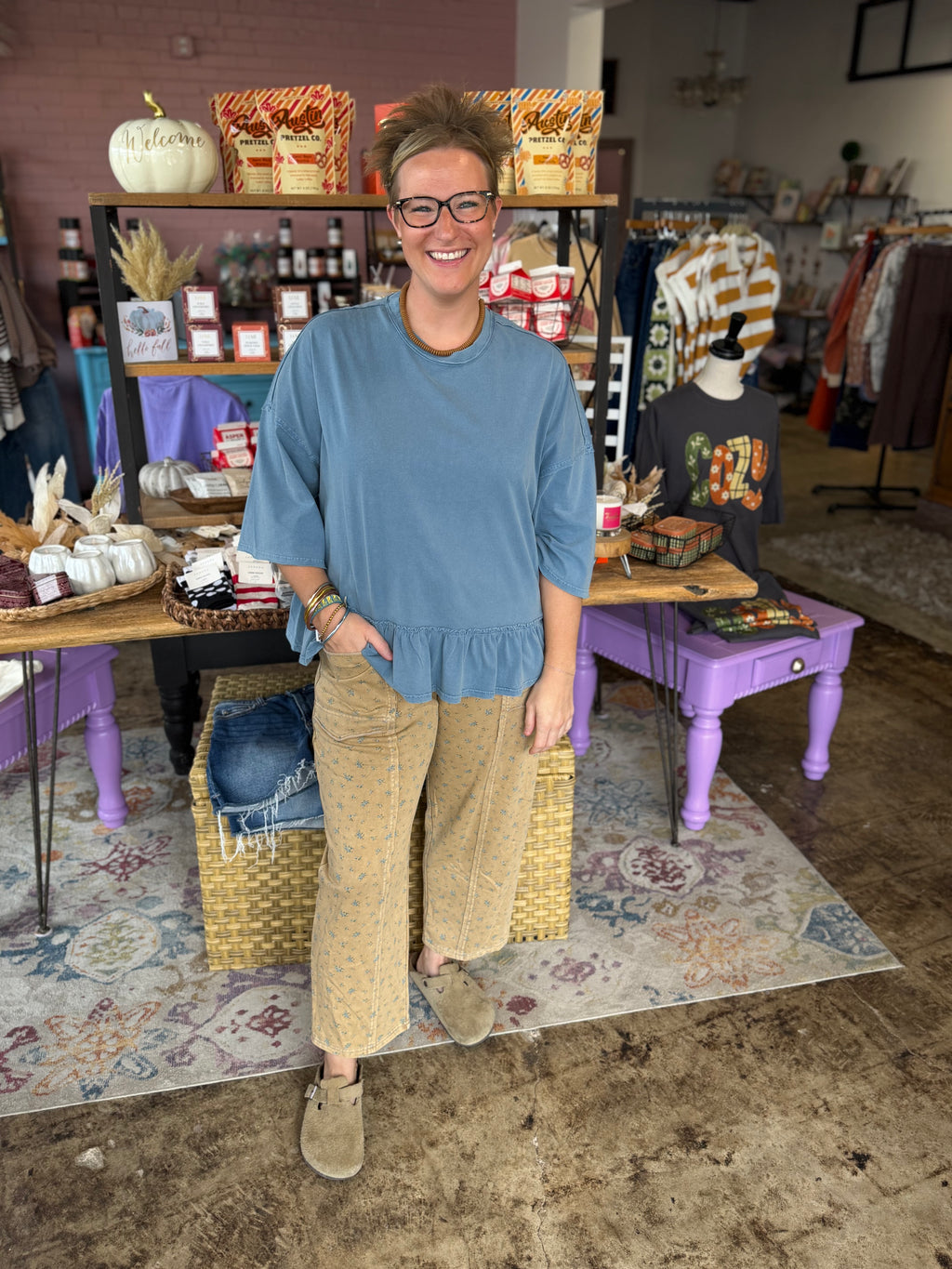 Wildflower Dream Pants in Almond