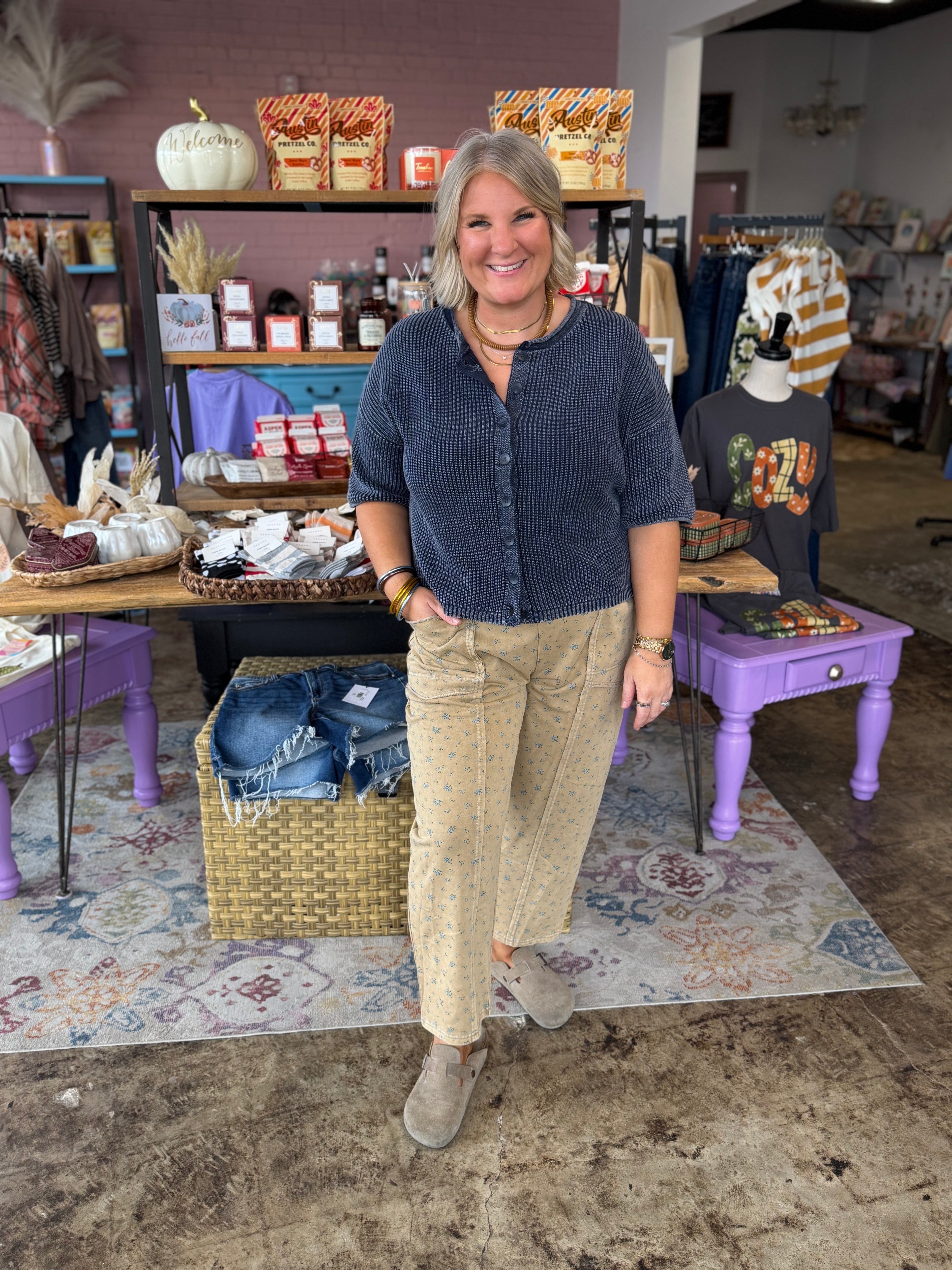 Wildflower Dream Pants in Almond