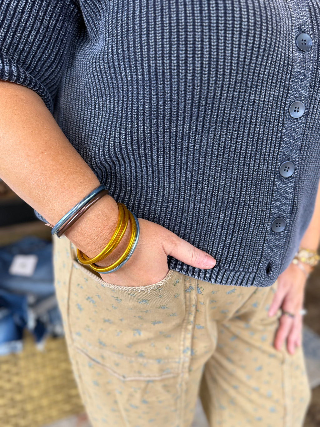 Cozy Season Sweater in Navy