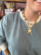 Wherever You Wander Top in Ash Jade