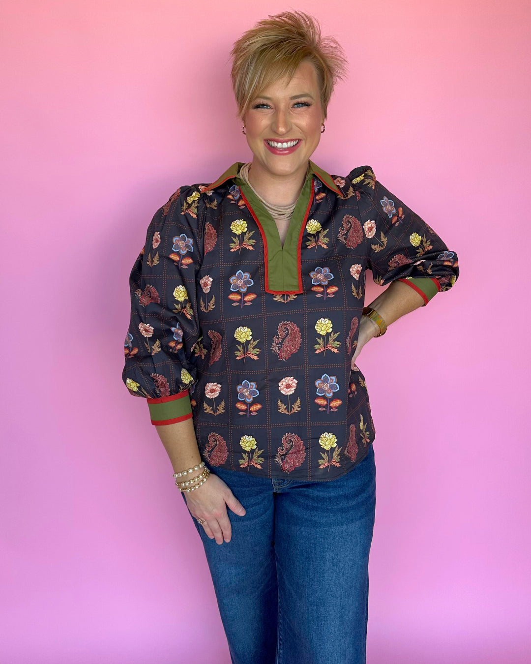 Wander and Glow Blouse