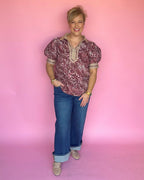 Berry Wild Blouse