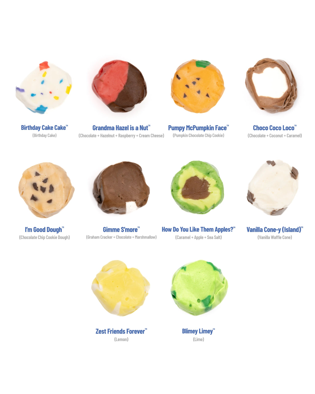 Dessert Favorites by Taffy Shop