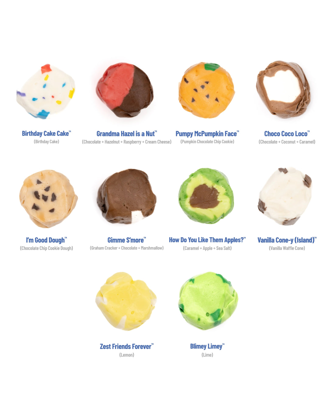 Dessert Favorites by Taffy Shop