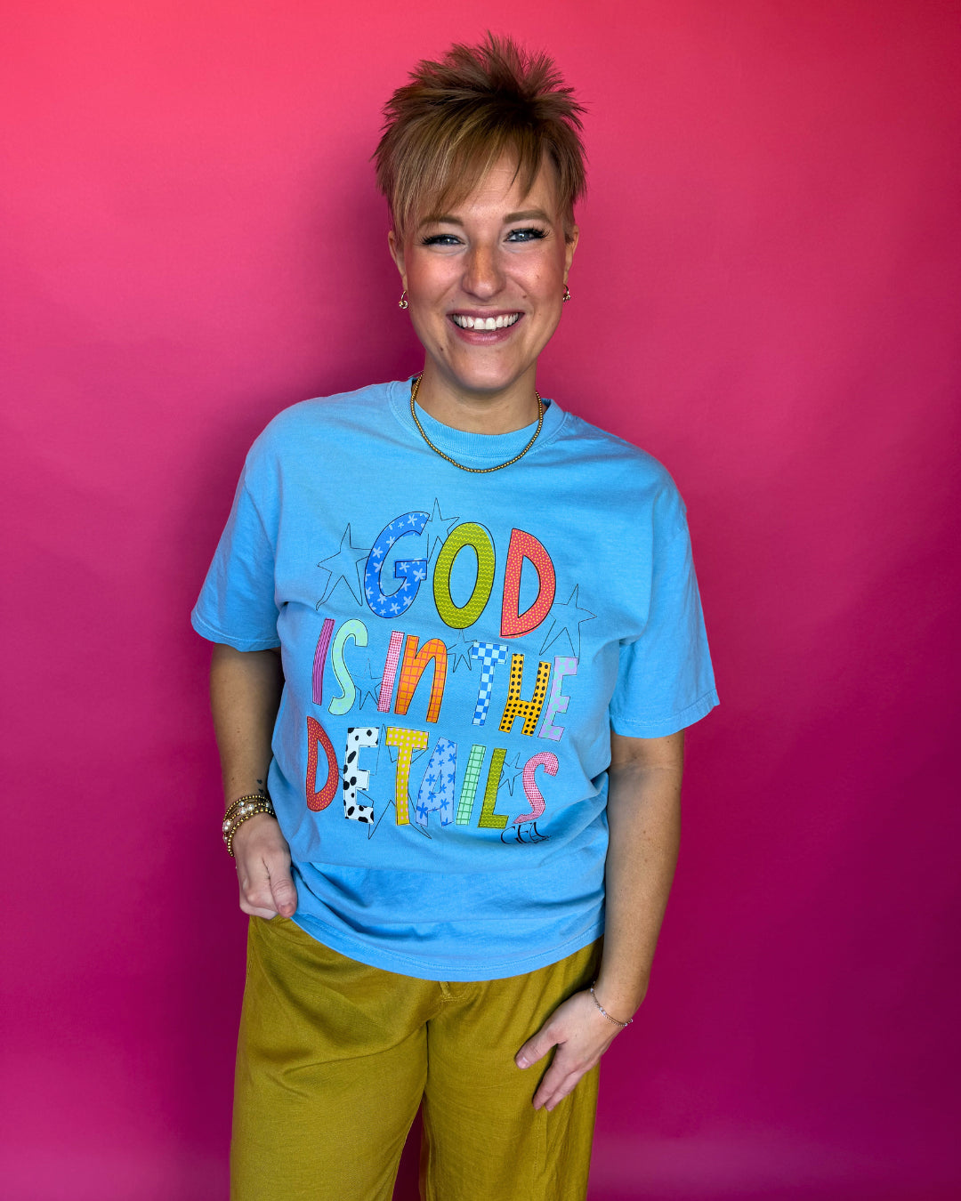 God is in The Details Graphic Tee