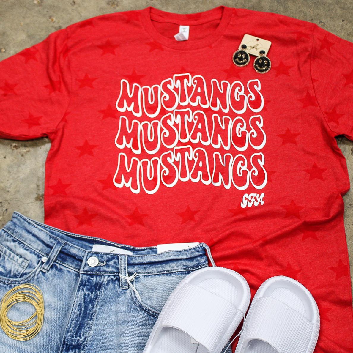 Wavy Star Mascot Spirit Tee