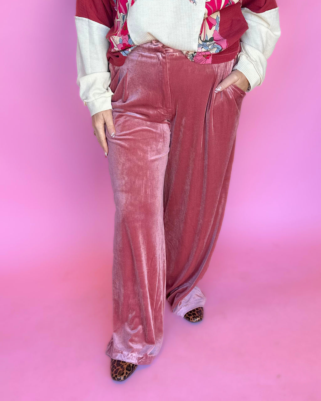 Blizzard Babe Velvet Pants