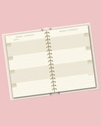Bloomscape Ditsy Planner in Cream