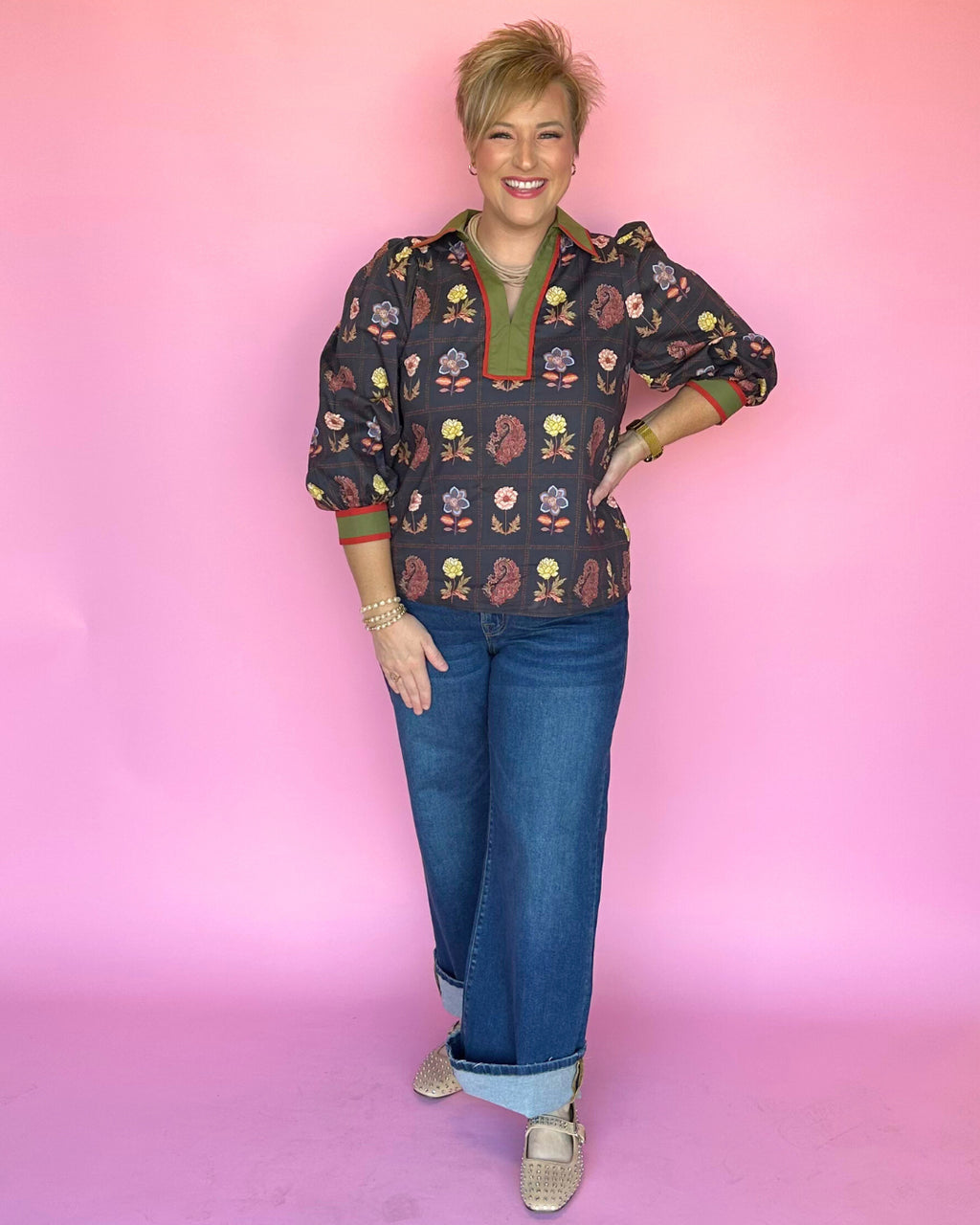 Wander and Glow Blouse