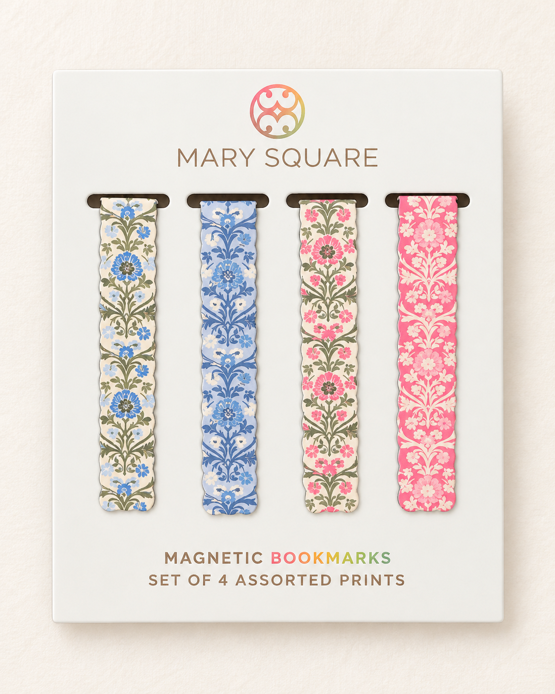 Garden Row Magnetic Bookmarks