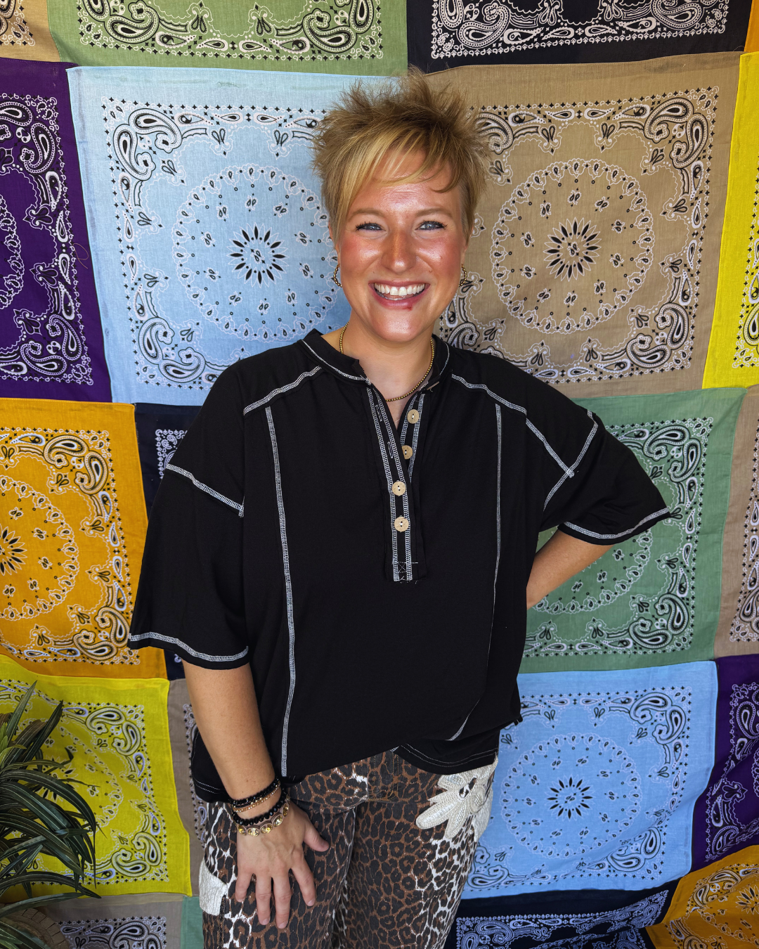 Ember Bloom Top