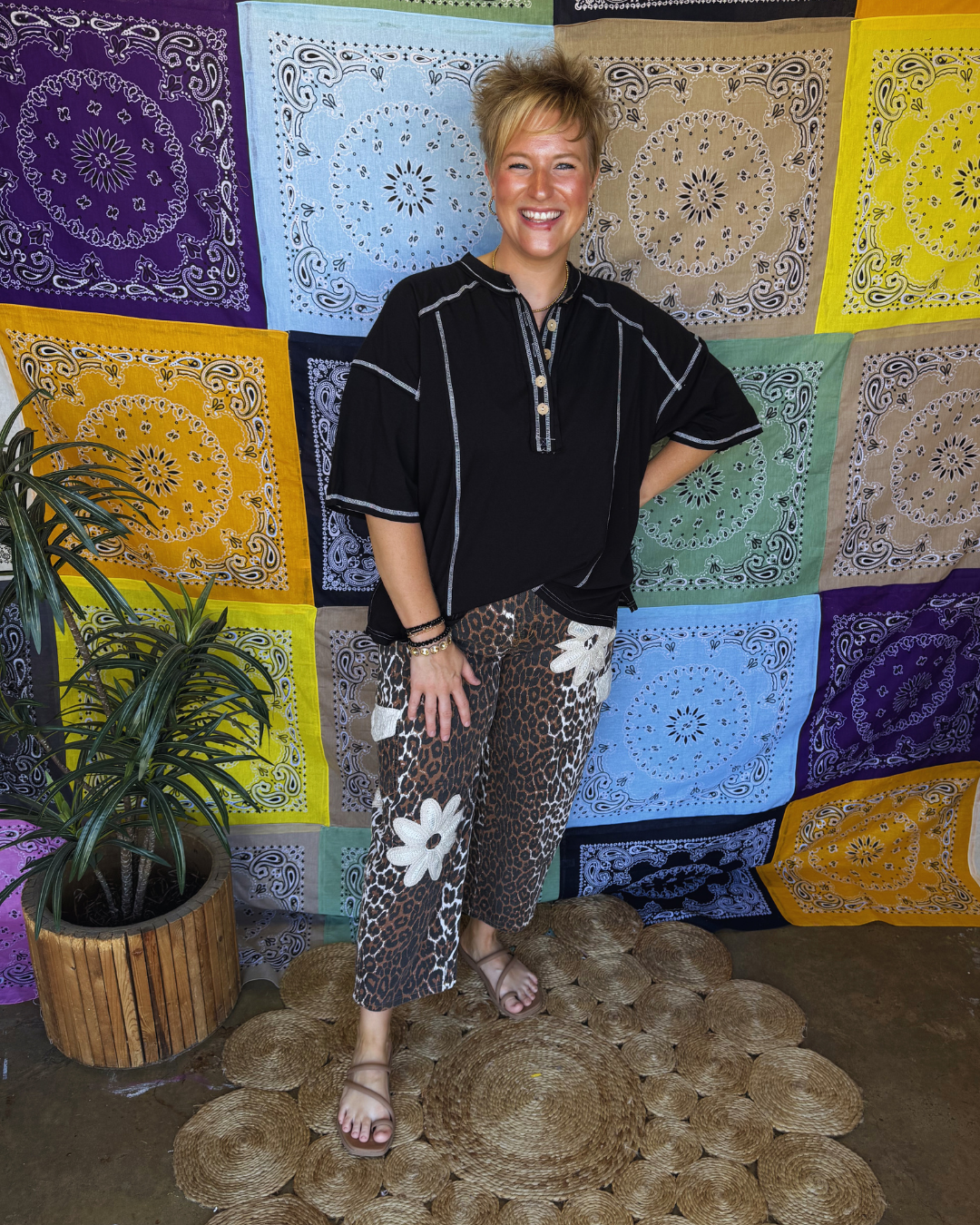 Ember Bloom Top
