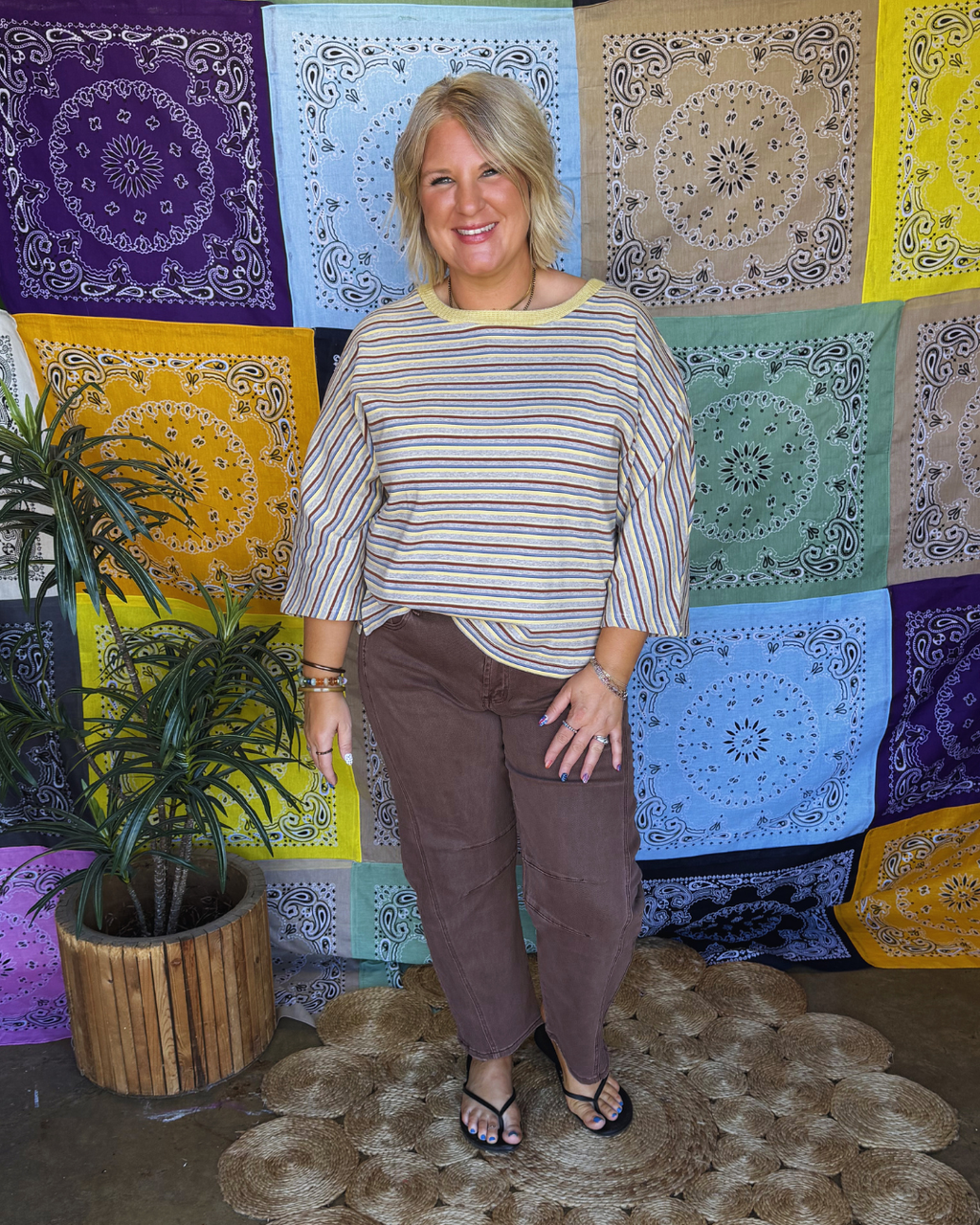 Easy Rider Stripe Top
