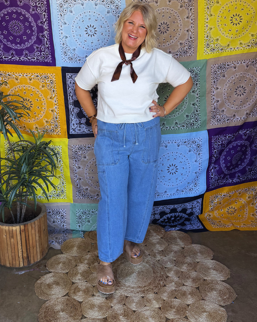 The Weekend Barrel Denim