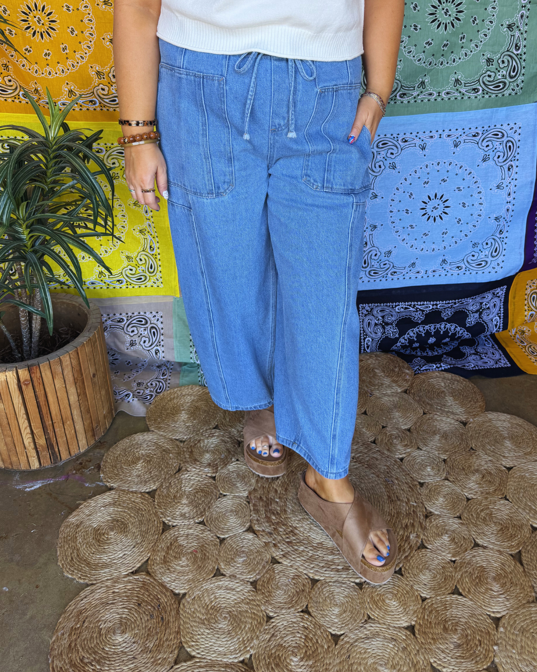 The Weekend Barrel Denim