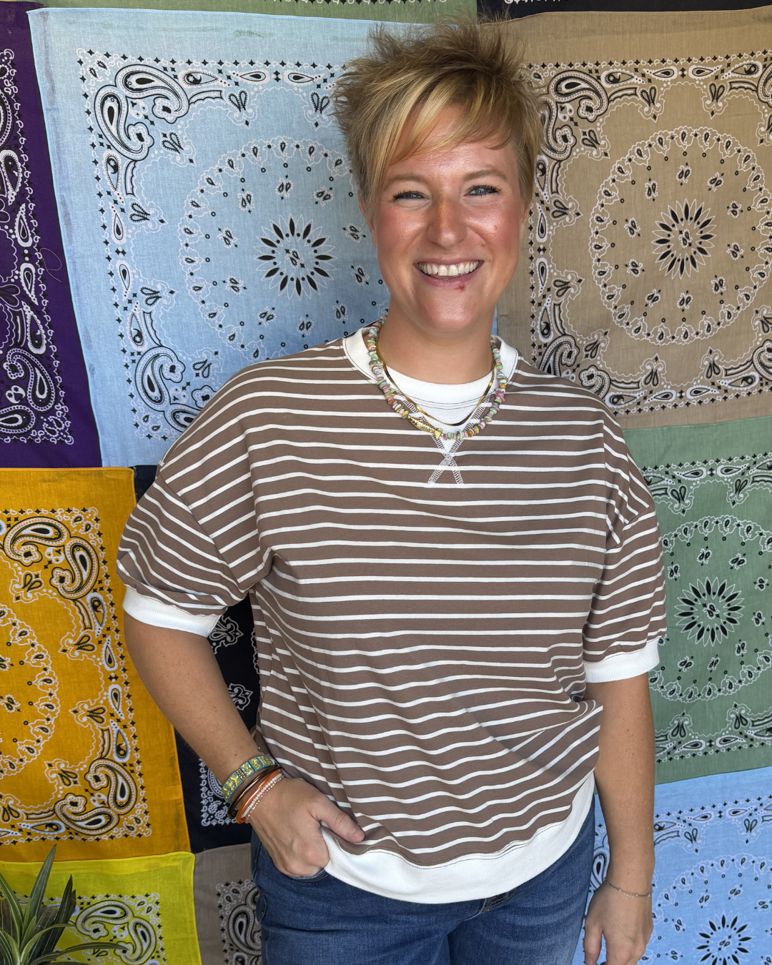 Cozy Beginnings Top in Mocha
