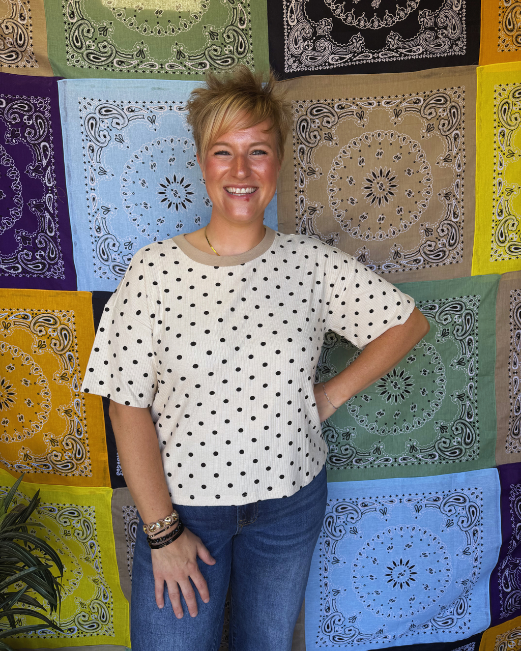 Dotted Daydream Top