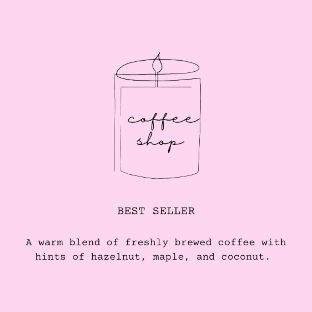 Coffee Shop Wax Melts by Flicker & Flame