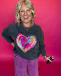 Painted Heart Sweatshirt