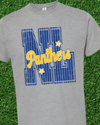 Stripe Varsity Letter Spirit Tee