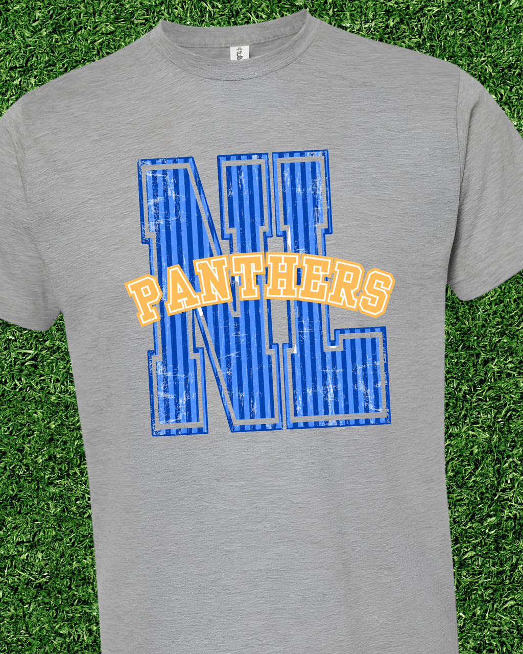 Boys Stripe Varsity Spirit Letter Tee
