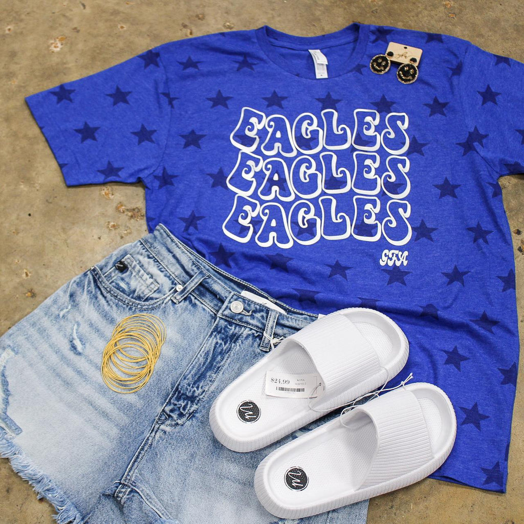 Wavy Star Mascot Spirit Tee