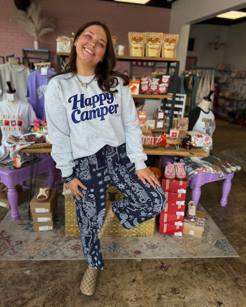 Happy Camper Sweatshirt