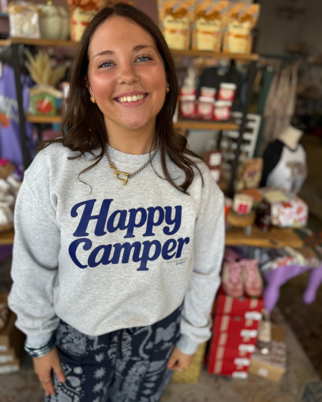 Happy Camper Sweatshirt