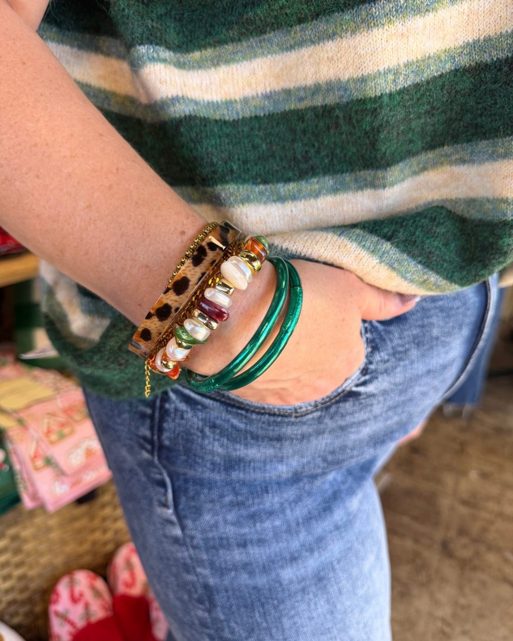 All Day Darling in Hunter Green